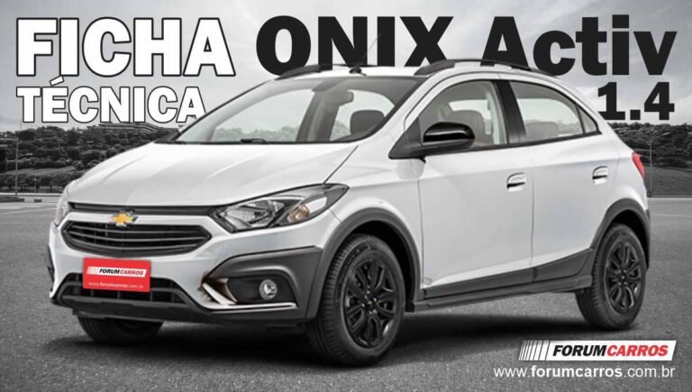 Ficha Técnica do Chevrolet ONIX Activ 1.4