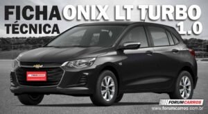 Ficha Técnica do Chevrolet ONIX LT Turbo 1.0