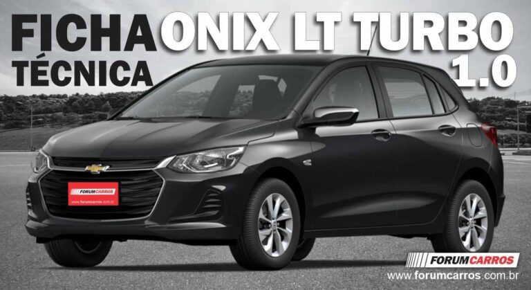Ficha Técnica do Chevrolet ONIX LT Turbo 1.0