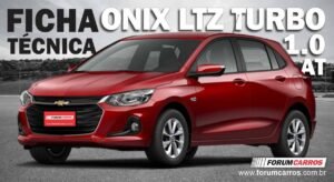 Ficha Técnica do Chevrolet ONIX LTZ Turbo 1.0