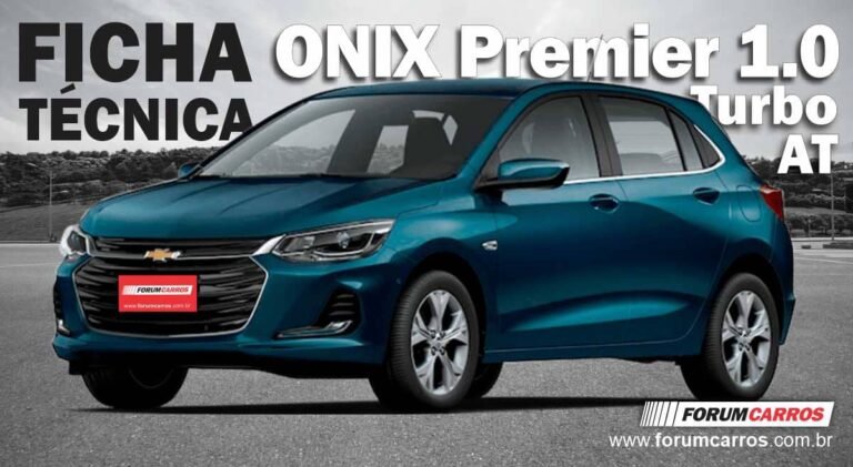 Ficha Técnica do Chevrolet ONIX Premier Turbo 1.0
