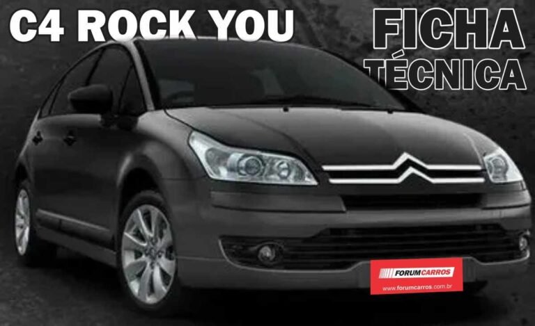 Ficha Técnica do Citroen C4 Rock You 2.0. Especificações, Desempenho, Preço, Motor, Cambio, Itens