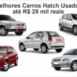 Os melhores carros Hatch usado para compra até 25 mil reais