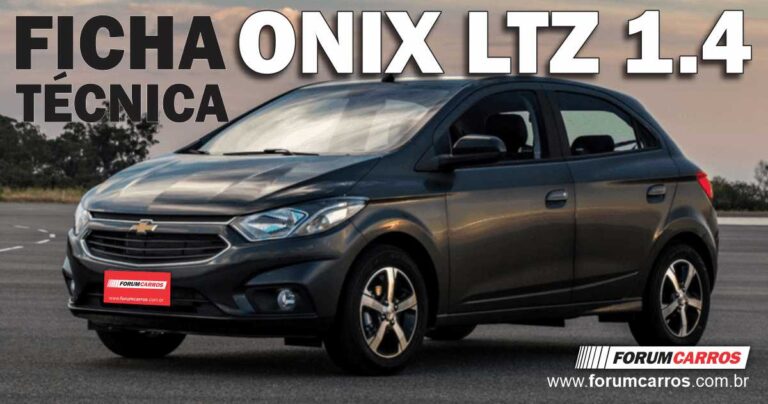 Ficha Técnica do Chevrolet ONIX LTZ 1.4