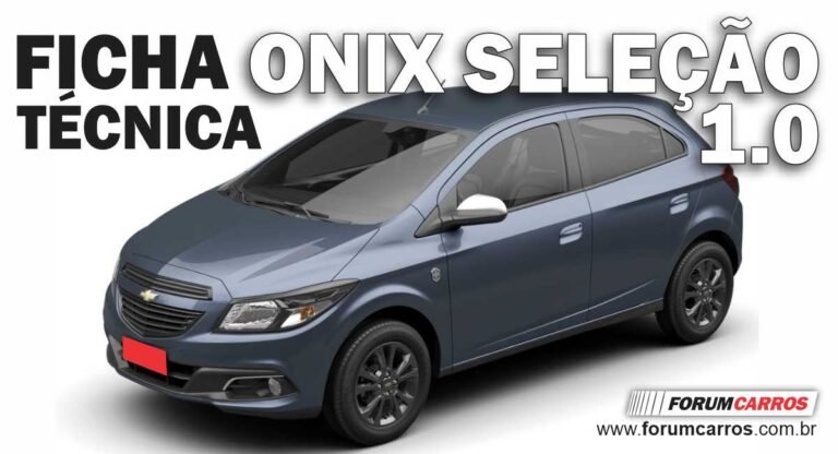 Ficha Técnica do Chevrolet ONIX Seleção 1.0