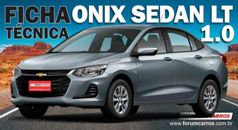 Ficha Técnica do Chevrolet Onix Sedan LT Manual
