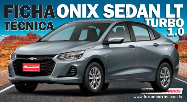 Ficha Técnica do Chevrolet Onix Sedan LT Turbo Manual