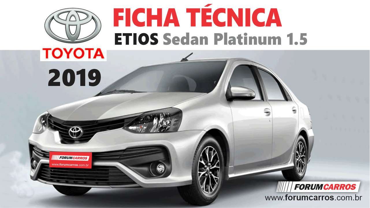 Toyota Etios Sedan Platinum 1.5 AT 2019