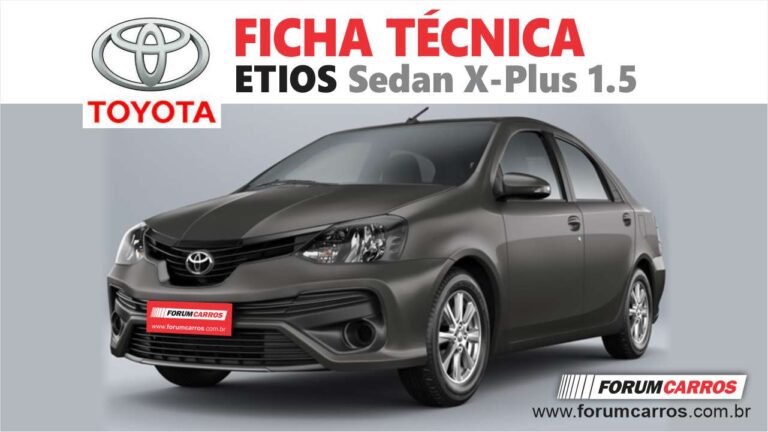 Ficha Técnica do Toyota Etios X-Plus