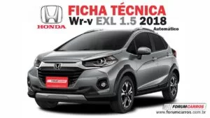 Ficha Técnica Honda W-RV EXL 2018