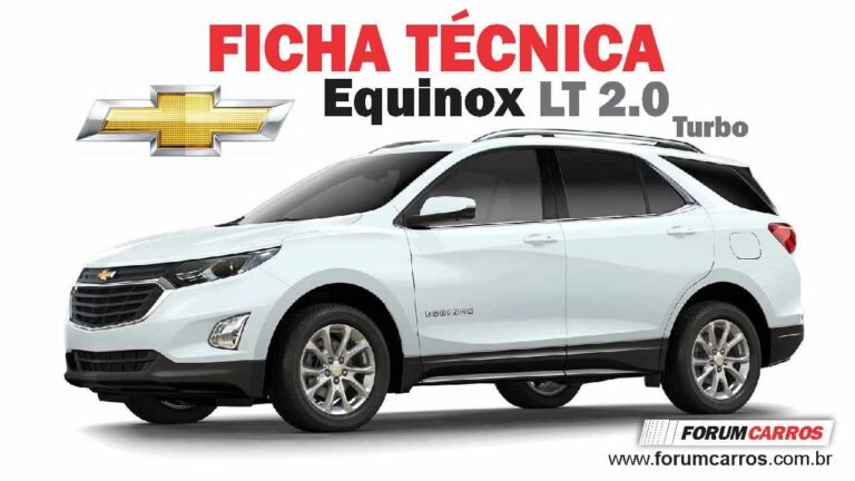 Ficha Técnica do Chevrolet Equinox LT 2.0 Turbo