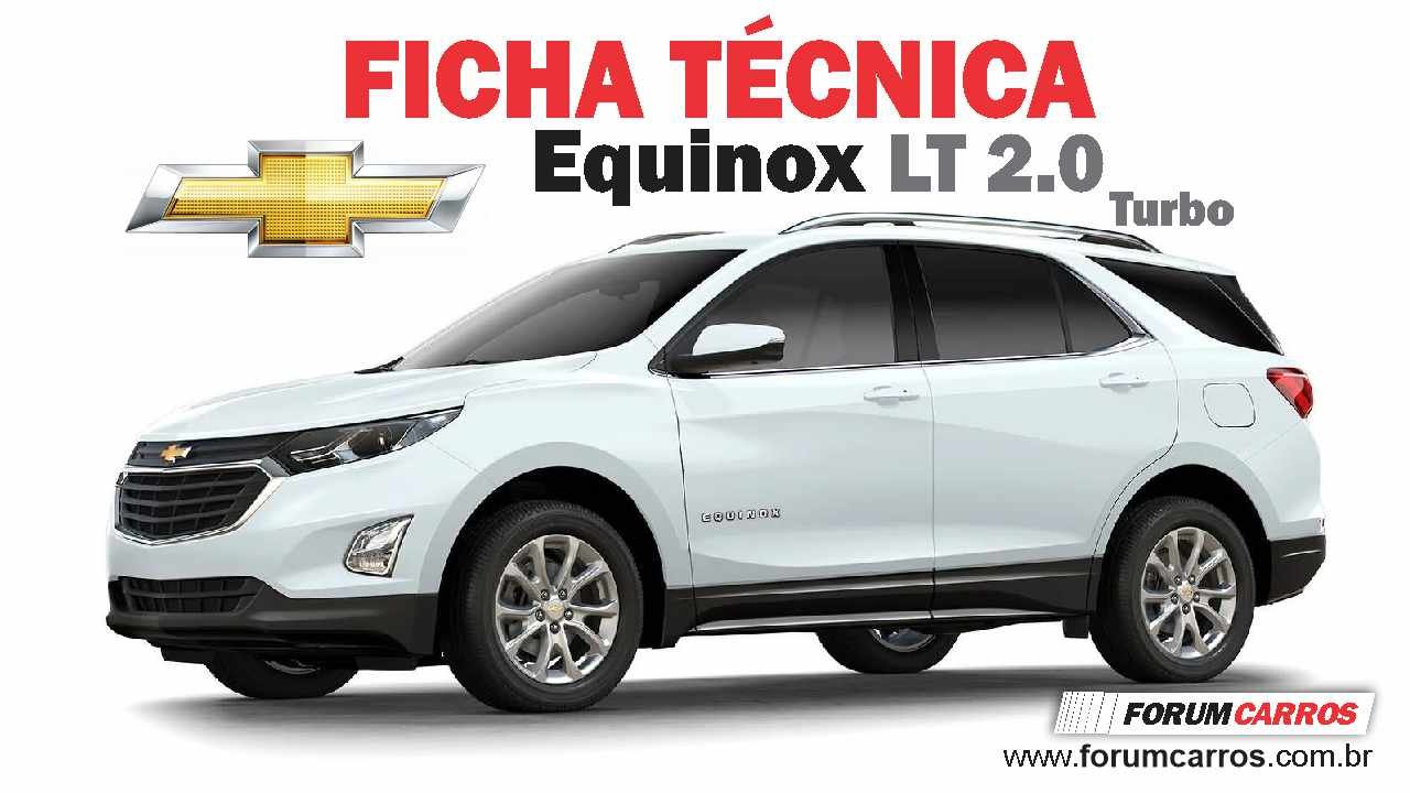 Chevrolet Equinox LT 2.0 Turbo 2019 | FICHA TÉCNICA ⭐⭐⭐⭐⭐
