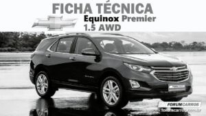 Ficha Técnica do Chevrolet Equinox Premier AWD 1.5