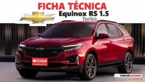 Ficha Técnica do Chevrolet Equinox RS 1.5 Turbo
