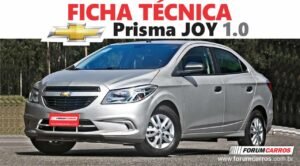 Ficha Técnica do Chevrolet Prisma Joy 1.0 2013 a 2017