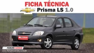 Ficha Técnica do Chevrolet Prisma LS 1.0
