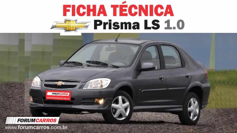 Ficha Técnica do Chevrolet Prisma LS 1.0