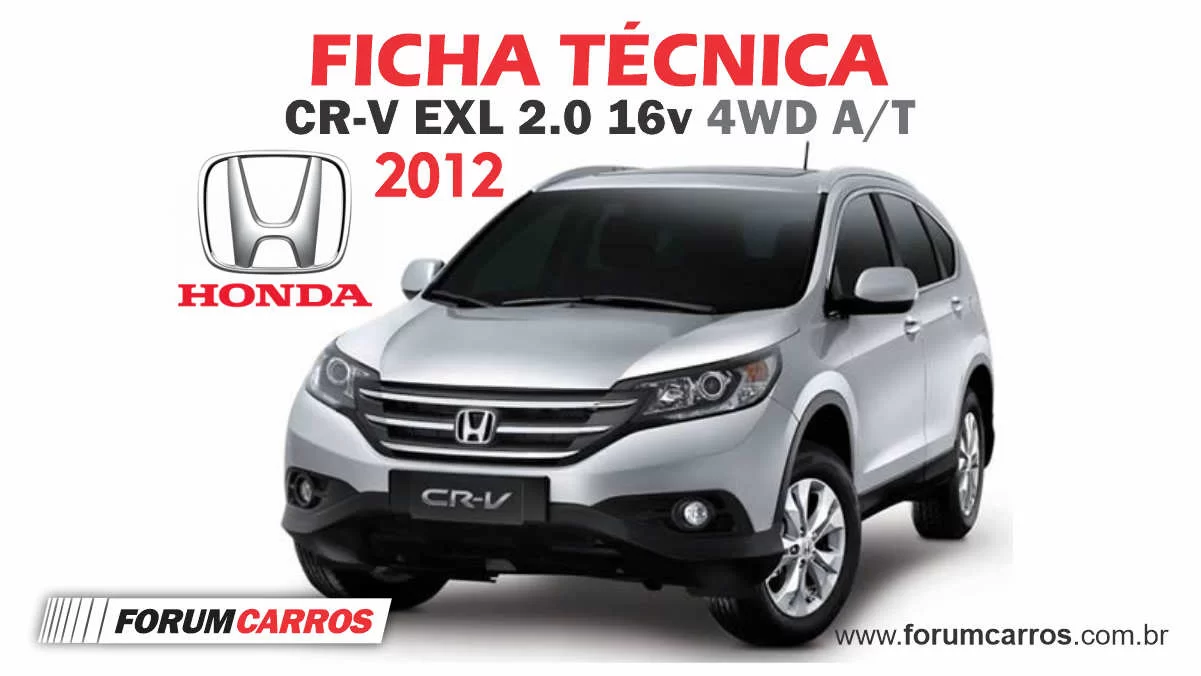 Honda Cr-v EXL 2.0 4×4 Aut. 2012