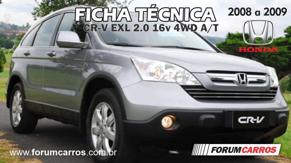 Honda Cr-v EXL 2.0 4×4 Aut. 2009