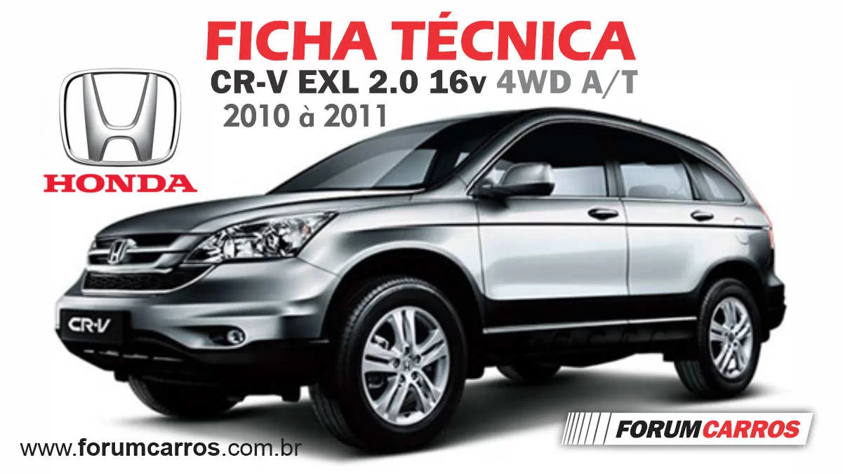 Honda Cr-v EXL 2.0 4×4 Aut. 2011