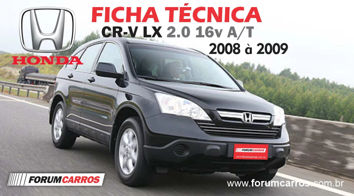 Honda Cr-v LX 2.0 4×2 Aut. 2009