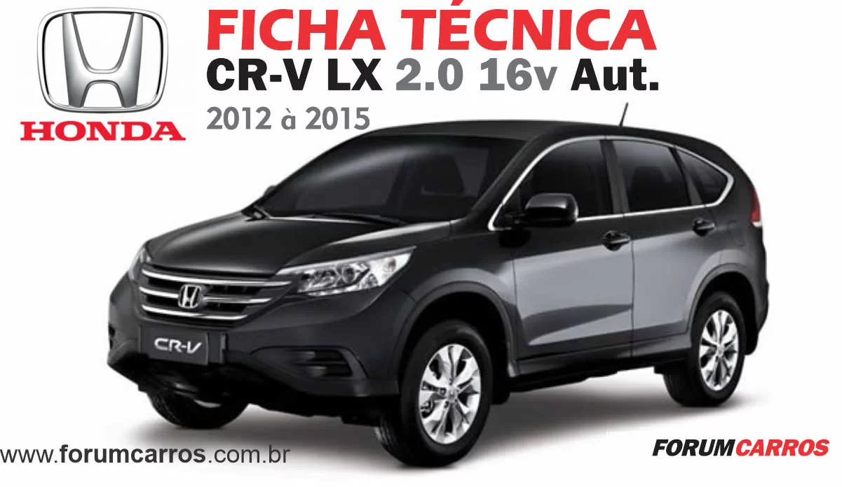 Honda Cr-v LX 2.0 4×2 Aut. 2015