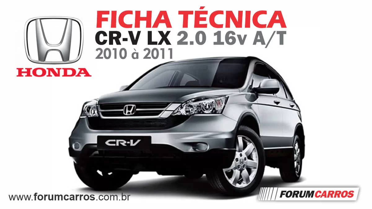 Honda Cr-v LX 2.0 4×2 Aut. 2011