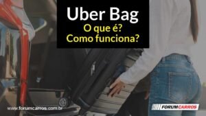 Uber cria categoria Uber Bag para quem precisa transportar malas grandes, compras volumosas e outros itens maiores