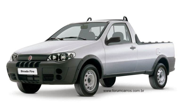 Ficha Tecnica Fiat Strada Working Cabine Simples. Especificações técnicas de motor, consumo, desempenho