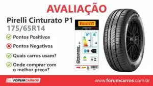 Pneu Pirelli Cinturato P1 175/65 R14 é bom? Avaliação e Melhores Lojas para Comprar
