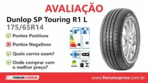 Pneu Dunlop 175/65R14 82T SP Touring R1 é bom? Avaliação, prós e contras!