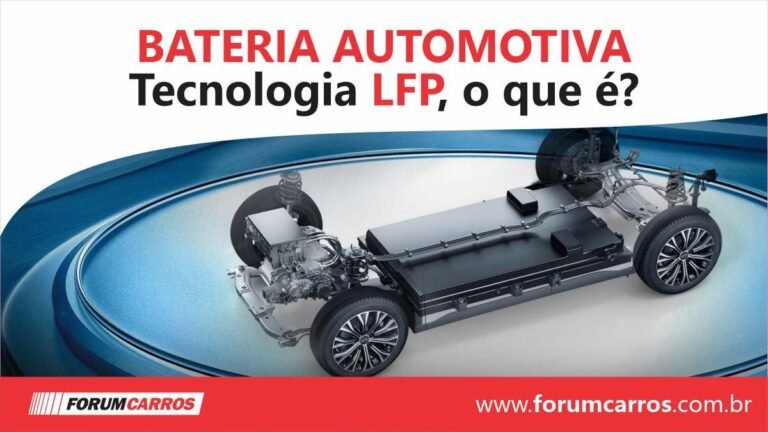 A bateria LFP é considerada muito boa para aplicações automotivas, principalmente por oferecer maior estabilidade térmica e excelente durabilidade