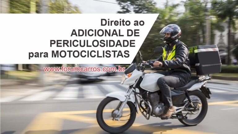 Ministério do Trabalho cria pagamento de 30% de periculosidade para motociclistas e motoboys