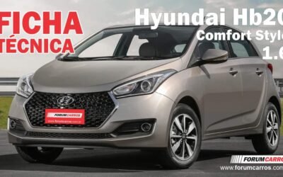 Hyundai Hb20 Comfort Style 1.6 2017