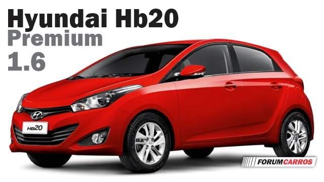 Ficha Tecnica do Hyundai Hb20 Premium 1.6 16v 2013 a 2015