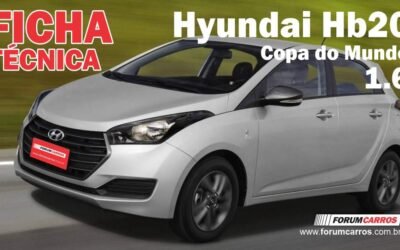 Hyundai Hb20 Copa do Mundo 1.6 AT 2019
