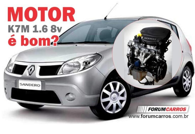 o motor Renault K7M 1.6 8v é muito bom dentro da proposta para a qual foi desenvolvido.