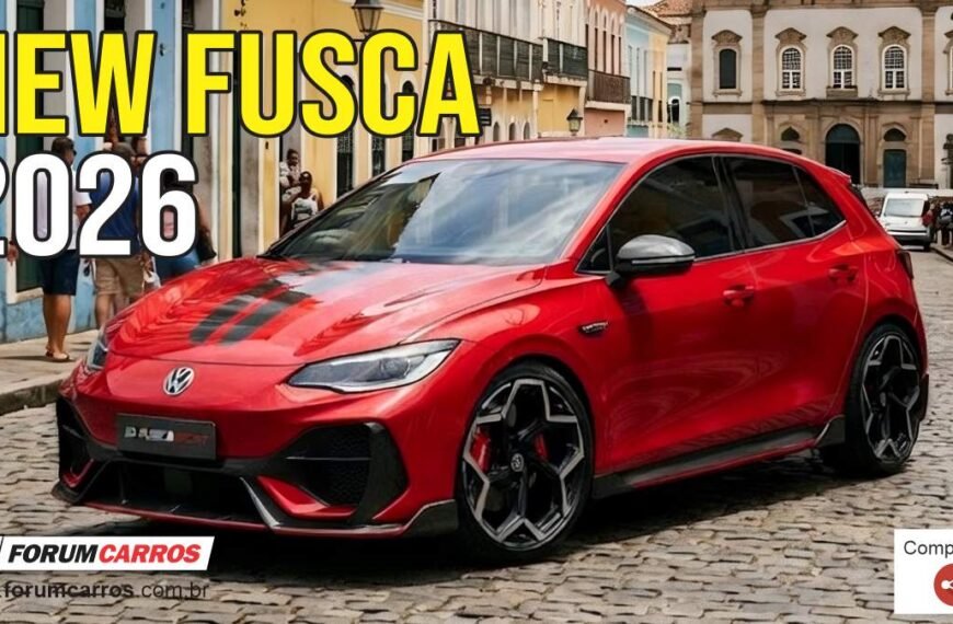 Novo Fusca 2026 aparece “do nada” e impressiona com visual radical. Será que a Volkswagen vai lançar?