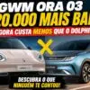 GWM Ora 03 supera o BYD Dolphin com desconto de R$ 20 mil e entra na briga dos elétricos mais baratos